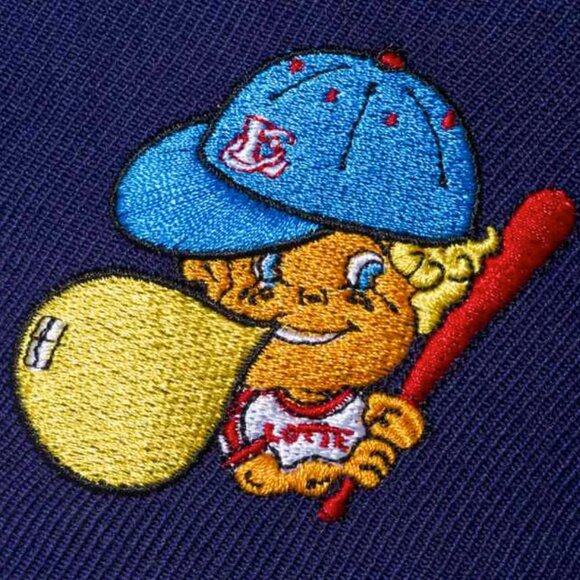 NEW ERA 59FIFTY Chiba Lotte Marines Hat (NPB) Nippon Professional Baseball - Picture 7 of 7